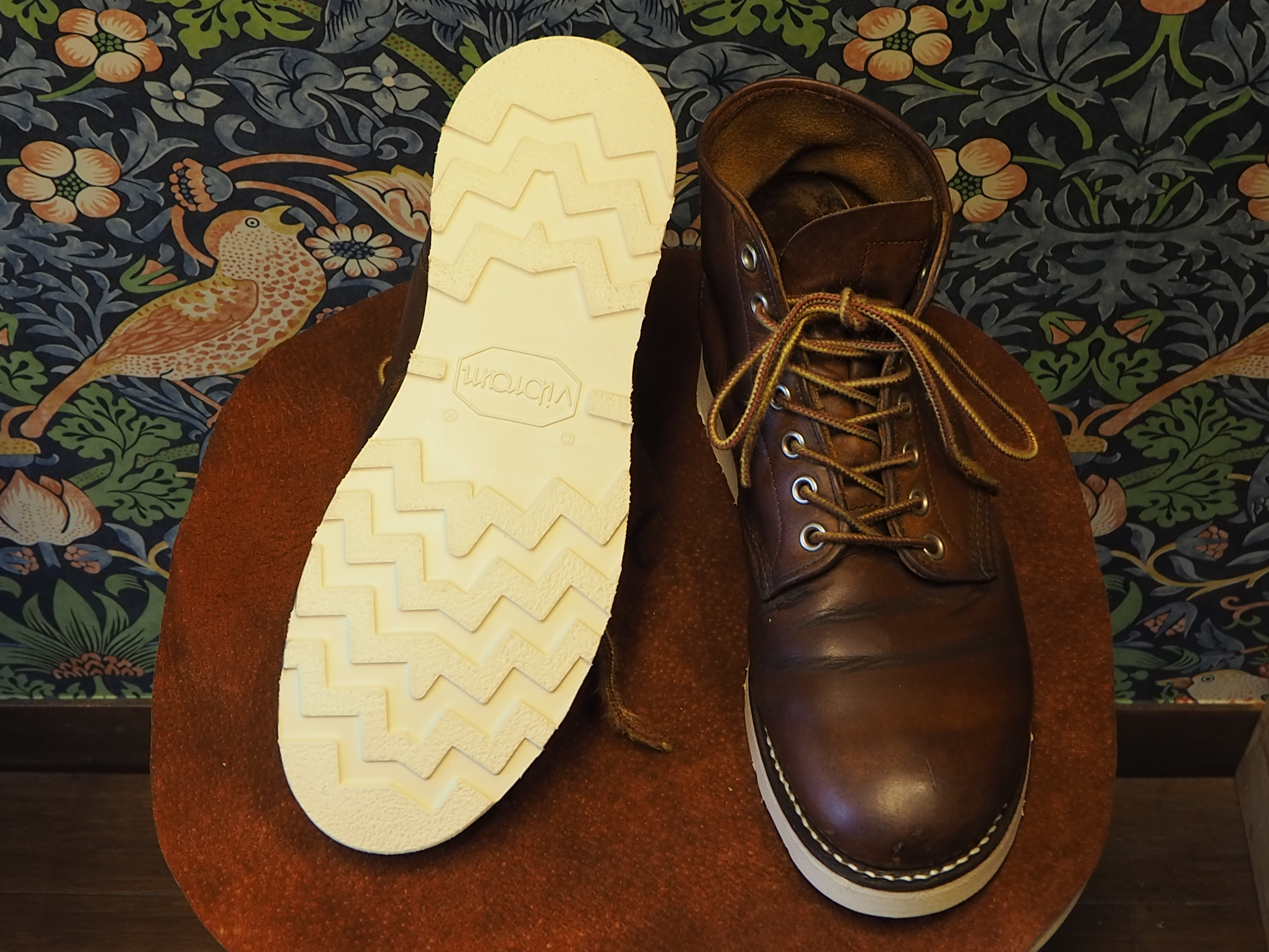 靴修理店 A Presto Careのブログ (修繕事例 オールソール レッドウィング）